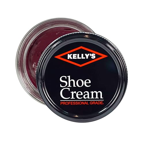 KELLYS Kelly's Burgundy Shoe Polish 1.5 oz - Professional Leather Shoe Cream - Image 2