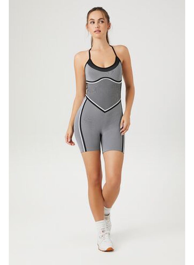 FOREVER 21 Active Seamless Two-Tone Romper  - Image 4