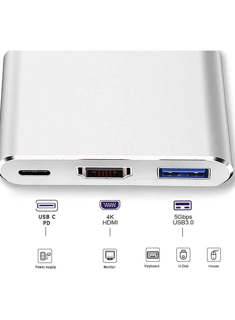 محول 3 في 1 من النوع C إلى HDTV (HDTV + USB 3.0 + Type-C PD) - Image 3