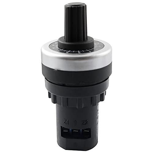 LQ Industrial 10k Potentiometer LA42DWQ-22 10k ohm Variable Speed Drive Potentiometer 22 mm VSD Rotary Resistance Variable Frequency Converter - Image 3