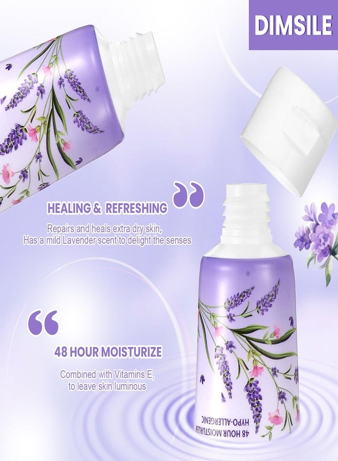 Dimsile 100 Pack Lavender Travel Size Body Lotion 1 oz Dry Skin Moisturizer with Flip Cap for Extra Dry Skin, for Inns and Hotels, Offices, Airlines, Gyms and More - Image 5