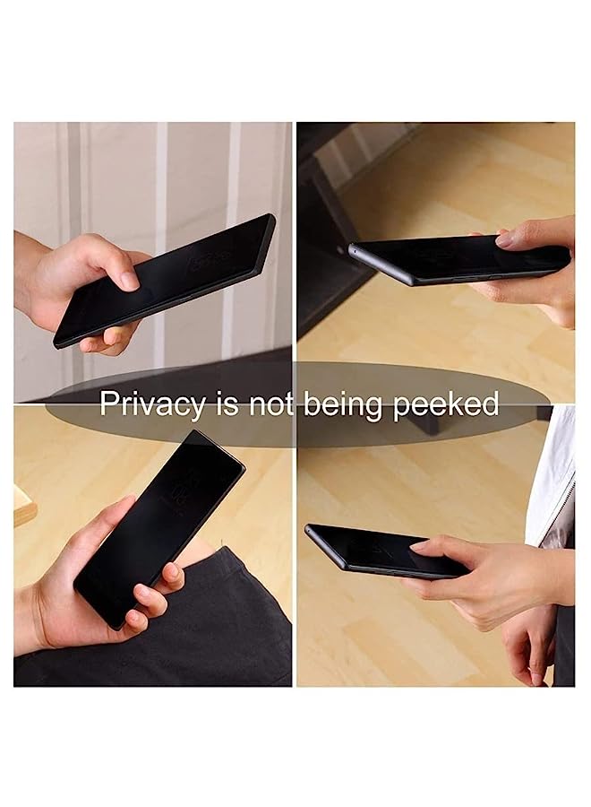 erorex Compatible With Samsung Galaxy Note 20 Ultra Privacy Screen Protector Anti Spy Full Adhesive Film Bubble Free Screen Protector For Galaxy Note 20 Ultra - Image 4