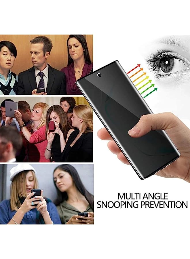 erorex Compatible With Samsung Galaxy Note 20 Ultra Privacy Screen Protector Anti Spy Full Adhesive Film Bubble Free Screen Protector For Galaxy Note 20 Ultra - Image 3