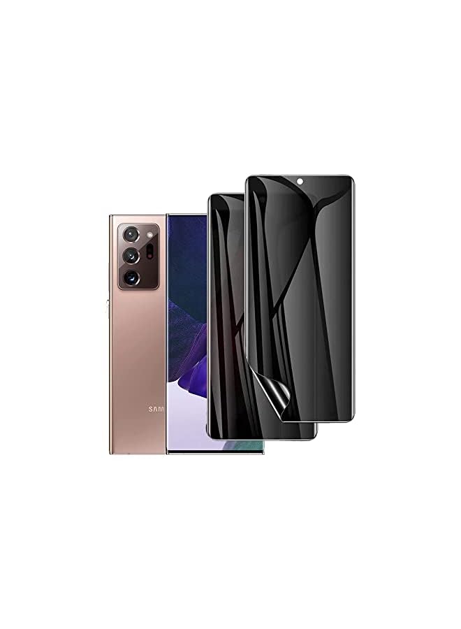 erorex Compatible With Samsung Galaxy Note 20 Ultra Privacy Screen Protector Anti Spy Full Adhesive Film Bubble Free Screen Protector For Galaxy Note 20 Ultra - Image 2