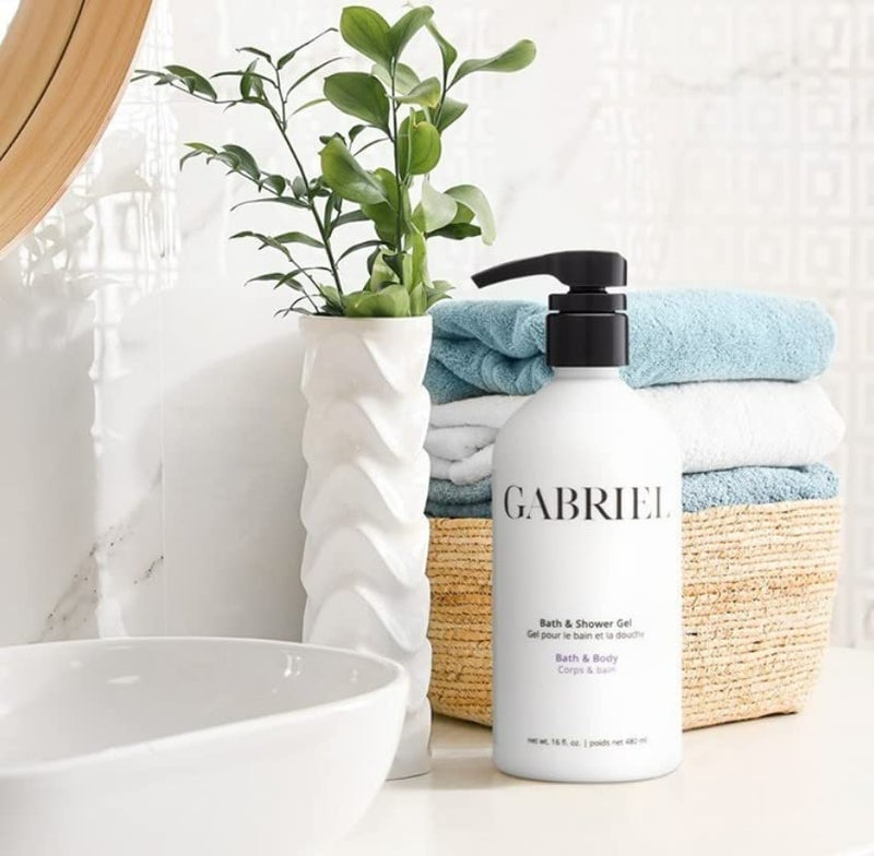 Gabriel Cosmetics Gabriel Skincare Bath Shower Gel Natural Paraben Free Vegan Crueltyfree Non GMO Infused with Vitamin C and aloe vera restore natural moisture balance 16 oz - Image 2