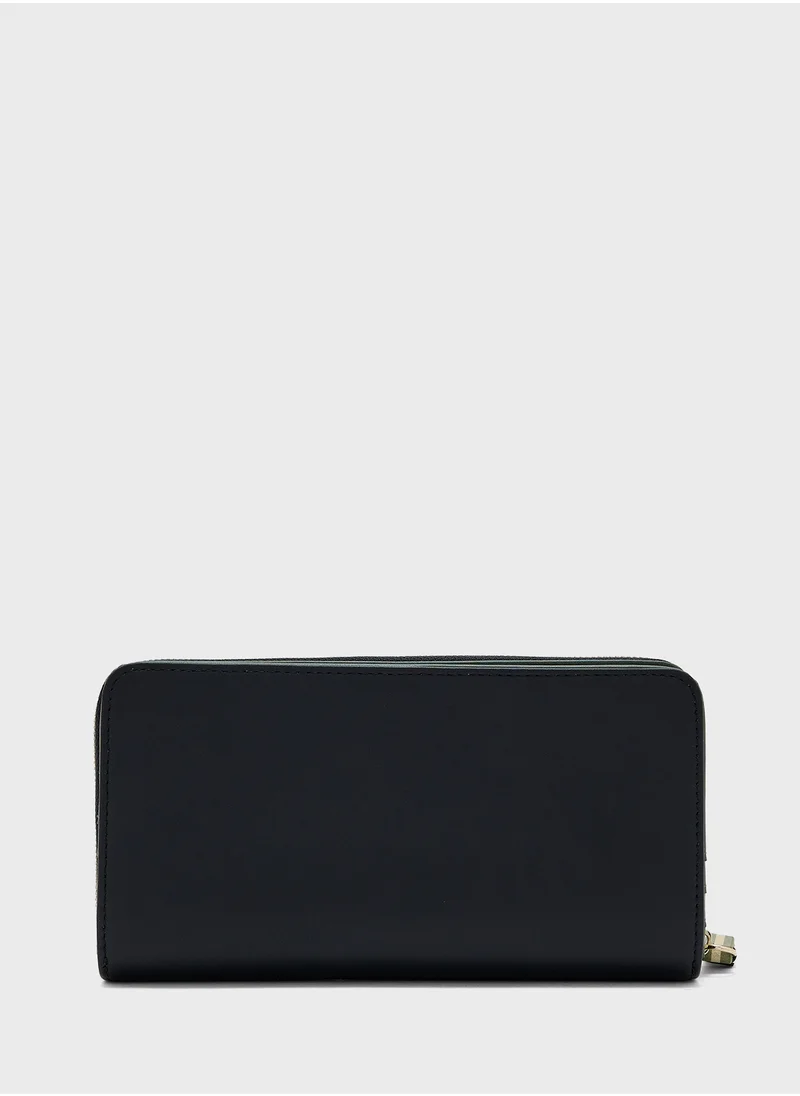Ted Baker Darciea Branded Webbing Large Zip Around Purse