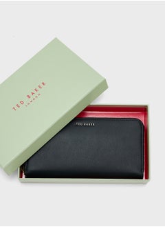 تيد بيكر Darciea Branded Webbing Large Zip Around Purse  - Image 5