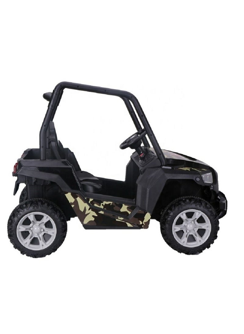 RBWTOYS RBWTOYS - Power Electric 2Wheel Motorcar for kids Ride S604 ( BROWN) 118x69x86cm  - Image 3