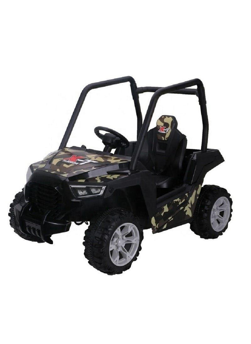 RBWTOYS RBWTOYS - Power Electric 2Wheel Motorcar for kids Ride S604 ( BROWN) 118x69x86cm  - Image 4