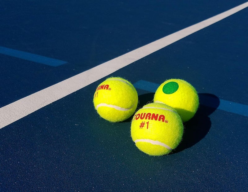 TOURNA Green Dot Low Compression Tennis Balls - Image 5