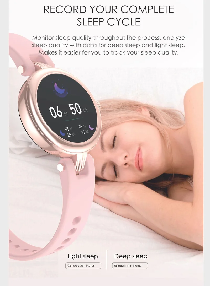 Ginger Smart Watch With Bluetooth Call,Multiple Health & Fitness Features