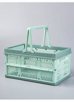 45 Liter Collapsible Crate - Plastic Storage Bin Container Stackable Milk  Crate