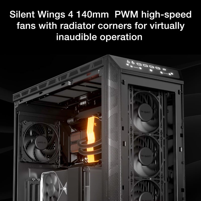 be quiet! Silent Loop 3 360mm CPU AIO Liquid Cooler | 3 Silent Wings 4 120mm PWM High-Speed Fans | Quiet Performance | 6-Pole Motor | Discreet ARGB Lighting | Refillable | Black | BW025 - Image 5