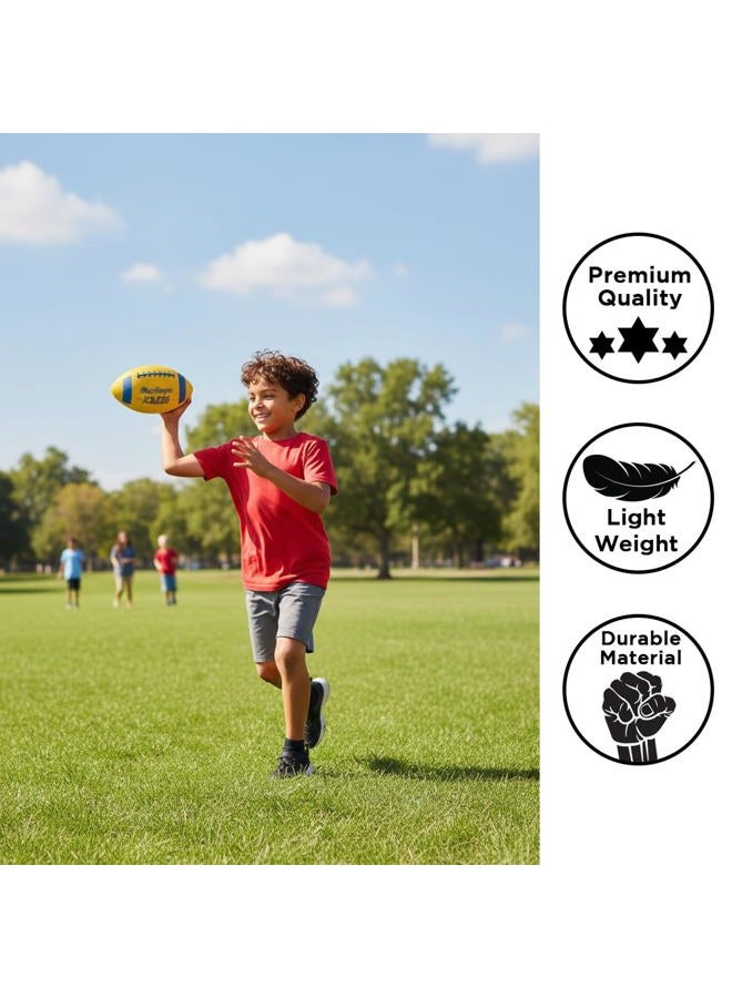 MacGregor Junior Size Football - Yellow - Image 3