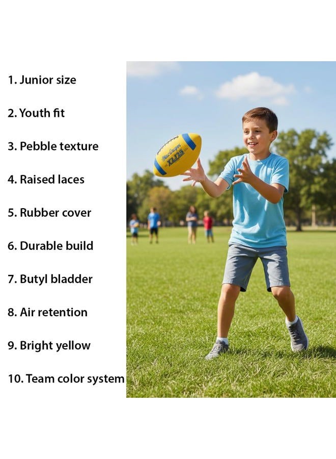 MacGregor Junior Size Football - Yellow - Image 2