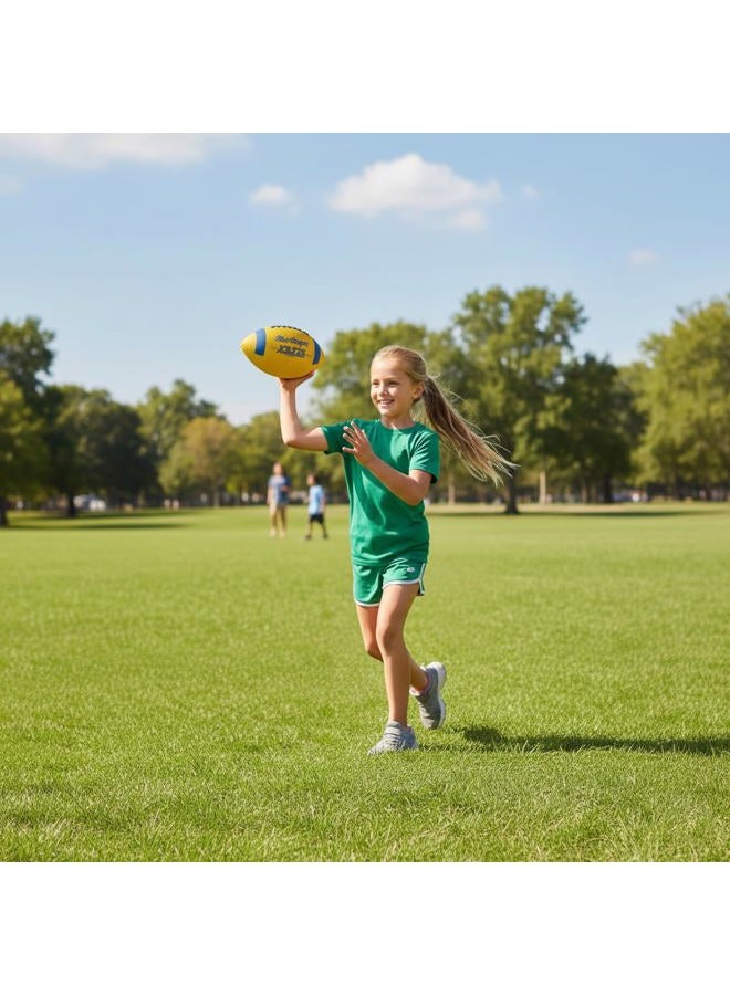 MacGregor Junior Size Football - Yellow - Image 4