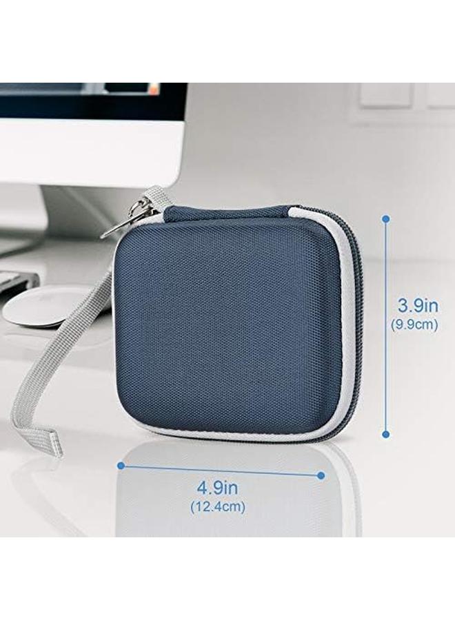 Procases Hard Carrying Case Compatible For Samsung T7 T7 Touch Portable Ssd With 2 Cable Ties Shockproof Travel Organizer For T7 T7 Touch 500Gb 1Tb 2Tb Usb 3.2 External Solid State Drives Navy - Image 5