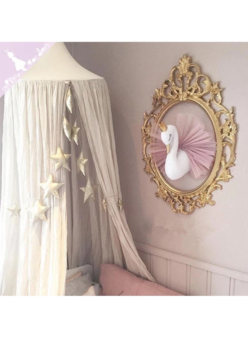 LINGWEI Wall Hanging Mirror Gold 36x52x5cm - Image 3