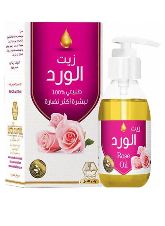 Wadi Al-Nahil Rose Oil 125ml Wadi Al-Nahil Rose Oil 125ml 125ml - Image 1
