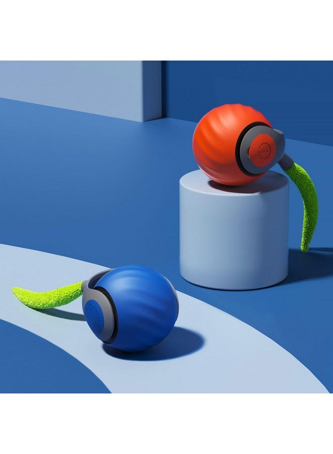 Petgravity Speedy Sprint Ball Toy for Cat Type-C Rechargeable Interactive Cats Toy 2 Set - Image 1