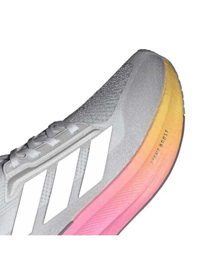 اديداس Adidas Ultraboost 5X White Running Shoes For Men 6.5