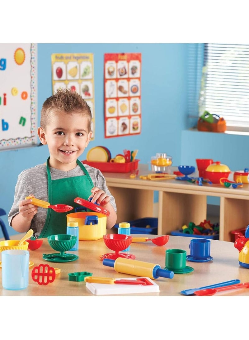 Learning Resources Pretend & Play Great Value Kitchen Set, 73 Pieces - Image 5