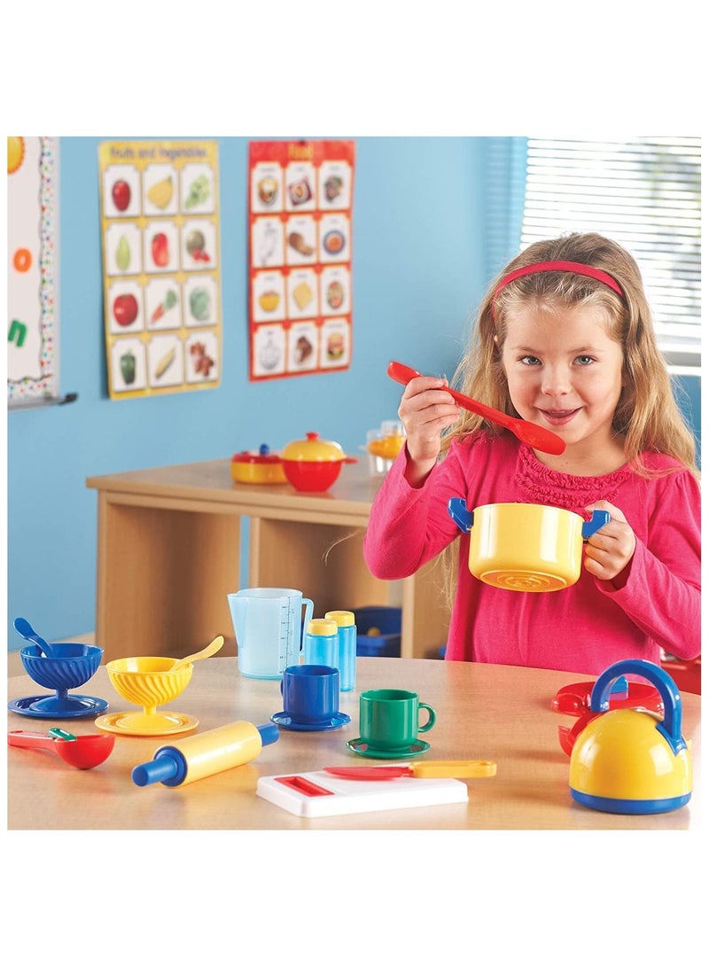Learning Resources Pretend & Play Great Value Kitchen Set, 73 Pieces - Image 4