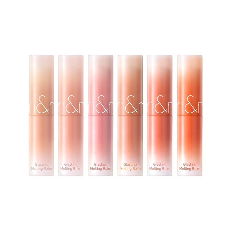 rom&nd GLASTING MELTING BALM 15 Pecan Brew | K-Beauty Hydrating Lip Balm for Plump, Crystal-Clear Shine | Vivid Nude Brown-Red Tint | Non-Sticky, Long-Lasting Moisture - Image 5