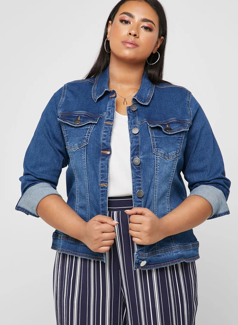 EVANS Midwash Denim Jacket