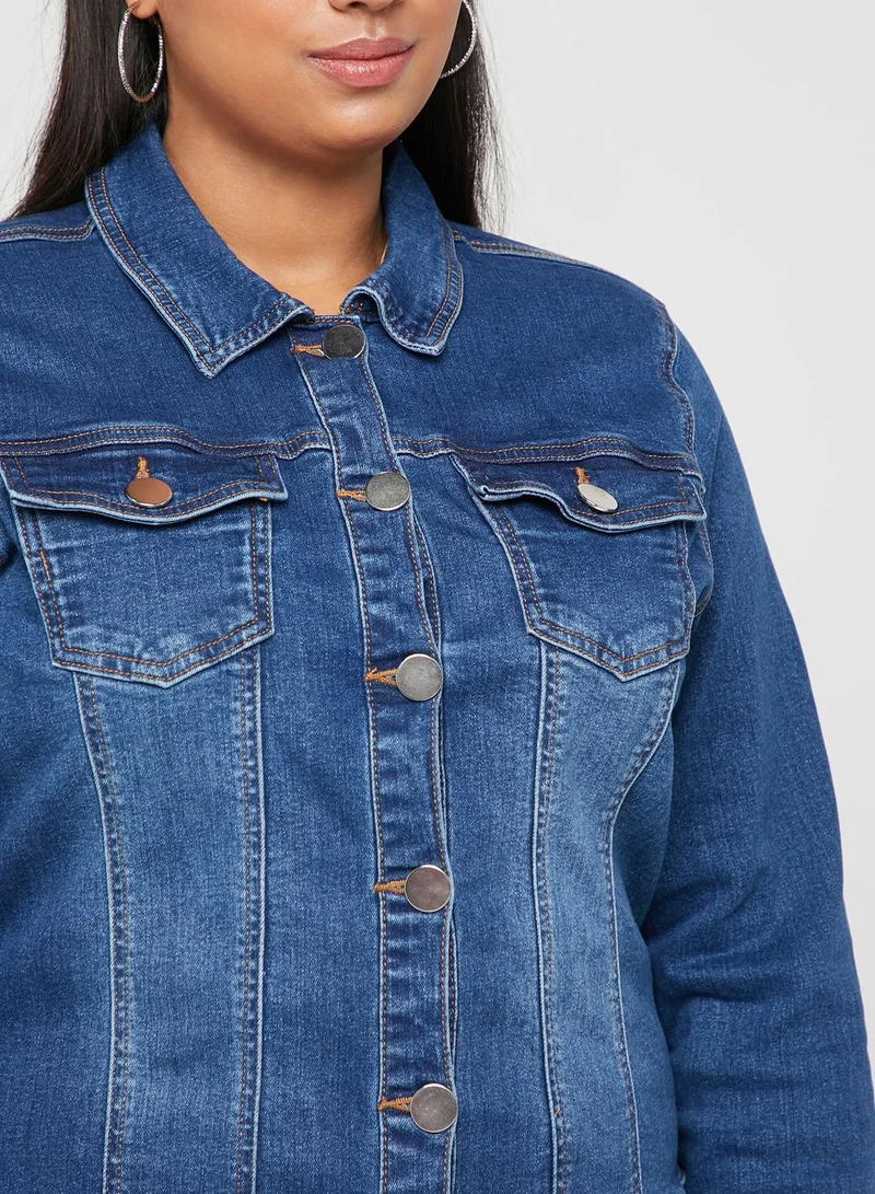 EVANS Midwash Denim Jacket