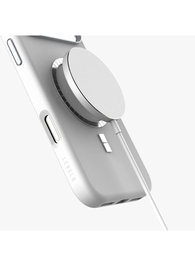 LEVELO iPhone 17 Pro Case Magsafe Strong Magnet Upgraded Shutter Button Delay Yellowing 17 Pro Case Military-Grade Protection Wear-resistant iPhone 17 Pro Cover Compatible with Magsafe Accessory - Image 5