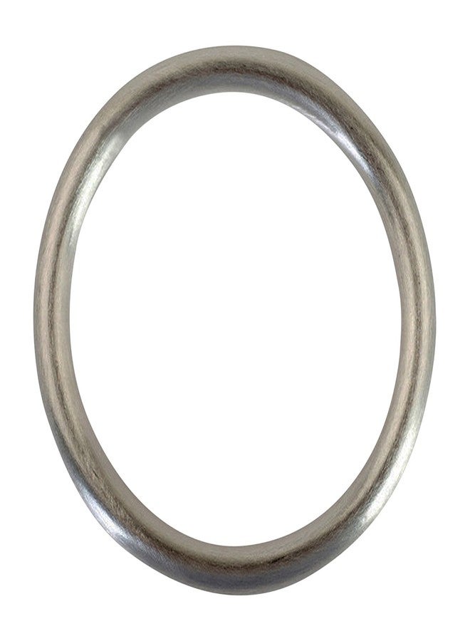 Sheila Fajl Everybody's Favorite Thick Tubular Brush Bangle in Silver Gunmetal Plated - Image 2