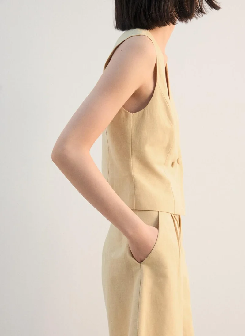 مانجو بلوزة بدلة ضيقة