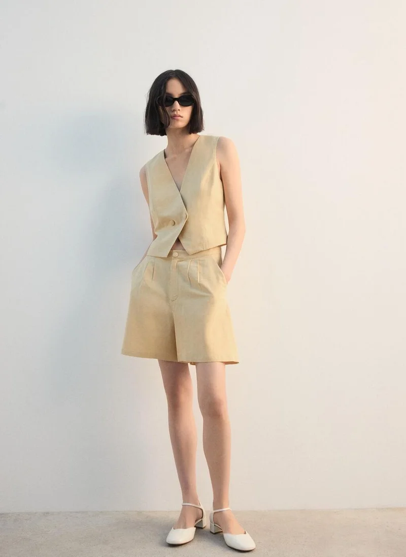 مانجو بلوزة بدلة ضيقة