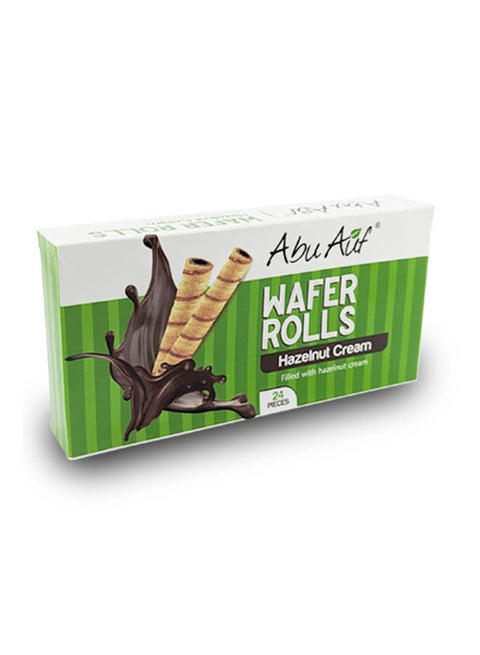 Wafer Rolls with Hazelnut Cream pack of 24