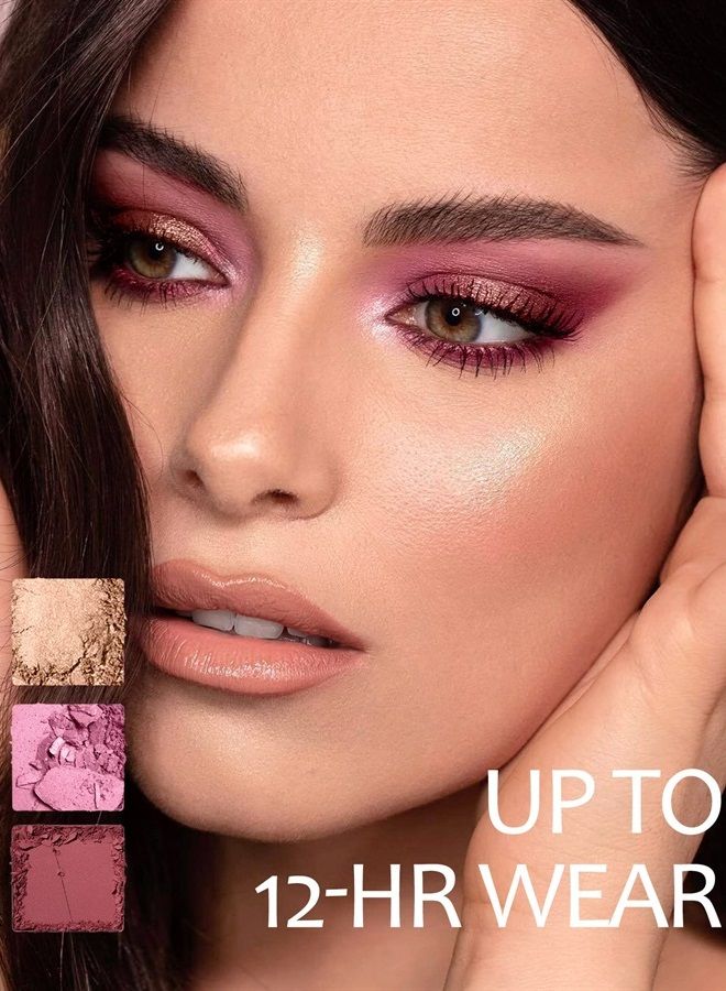 MAKI YIKA Green Eyeshadow Palette 10 Colors, Matte Green Eye Shadows Palette Pressed Powder, Rich Pigmented & Ultra Blendable & Long Wearing, Inspired Greens (10Shade) - Image 3