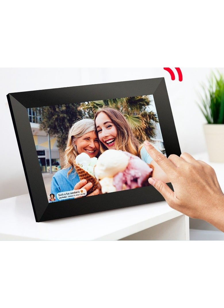 10.1 Inch WiFi Digital Photo Frame with IPS Touch Screen HD Display, 32GB Storage, Easy Setup for Sharing Photos & Videos via Free Frameo App - pzsku/Z3770CB71E6EA1D530436Z/45/_/1733304831/44fed065-e882-46cc-9ffc-96e060024c7d