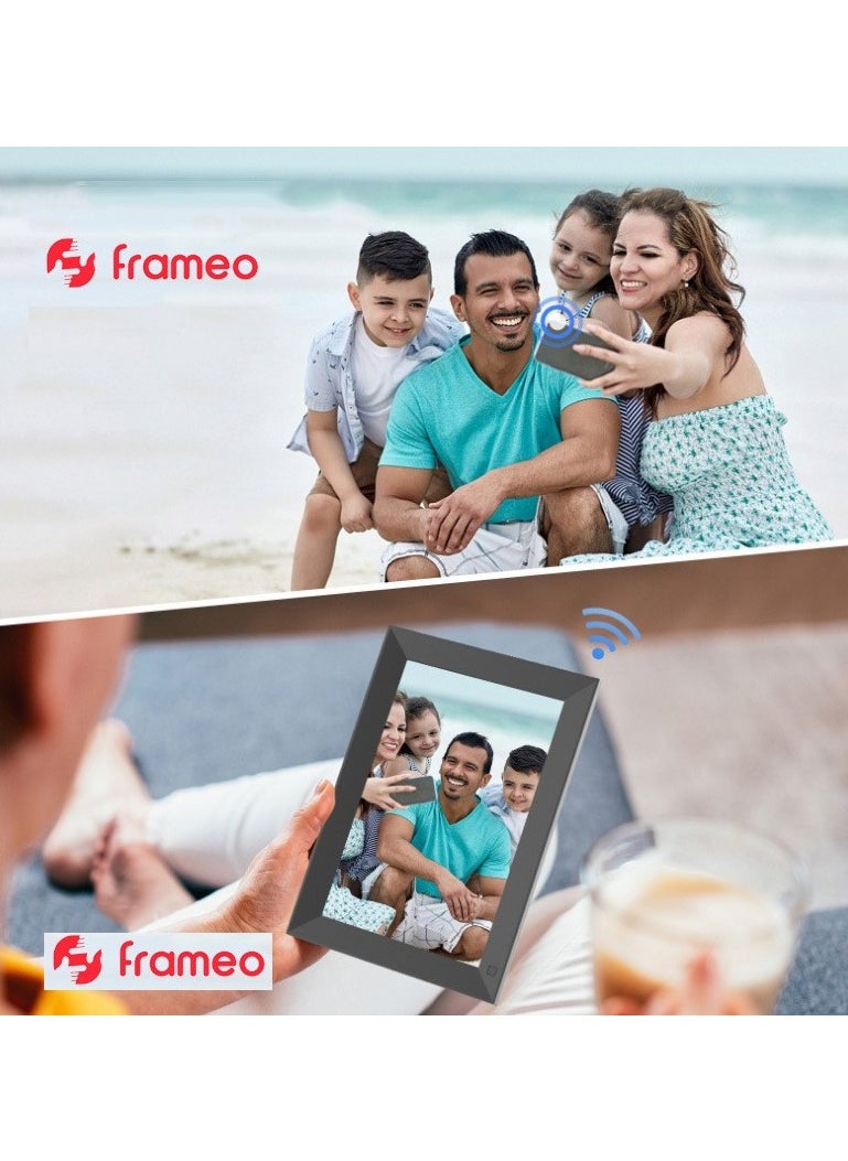 10.1 Inch WiFi Digital Photo Frame with IPS Touch Screen HD Display, 32GB Storage, Easy Setup for Sharing Photos & Videos via Free Frameo App - pzsku/Z3770CB71E6EA1D530436Z/45/_/1733304852/fd1199c1-2f15-4d25-ad77-ddb7cd180d7b