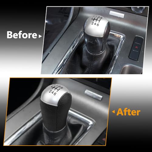 MASO 6 Speed Car Gear Stick Shift Knob Shifter Lever Compatible with Ford Focus/S-Max/C-Max/Mustang/Galaxy/Fiesta MK6/Transit/Mondeo MK3 Accessories - Image 5