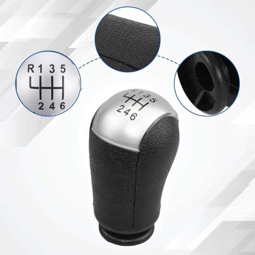 MASO 6 Speed Car Gear Stick Shift Knob Shifter Lever Compatible with Ford Focus/S-Max/C-Max/Mustang/Galaxy/Fiesta MK6/Transit/Mondeo MK3 Accessories - Image 2