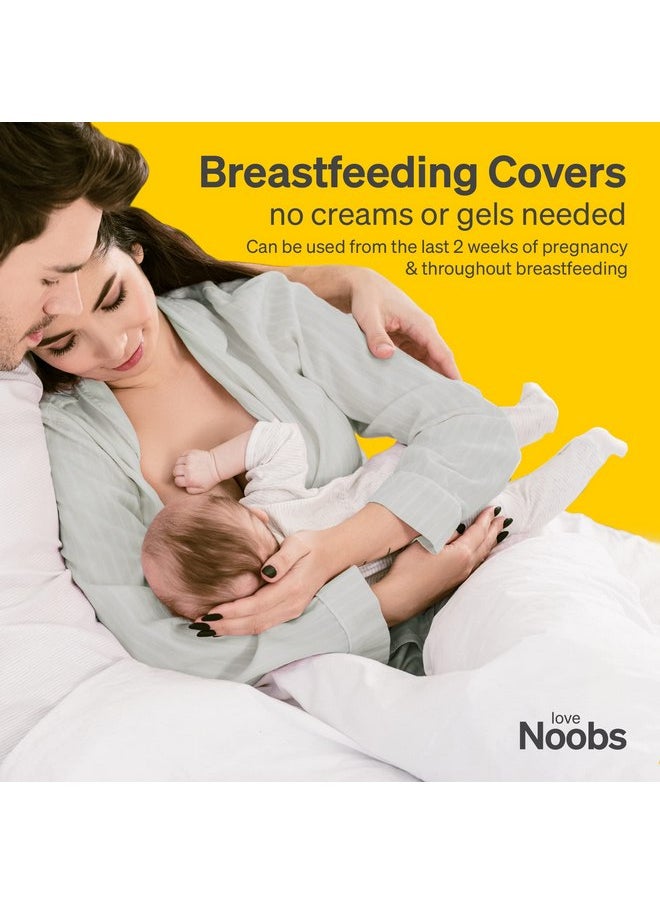 Love Noobs - The Original Silver Nursing Cups, LoveNoobs Silver Nipple Covers Breastfeeding, Regular Nipple Shields for Nursing Newborn, Post Partum Recovery, Baby Essentials, Silver Nipple Shield, Nickel-Free - Image 1