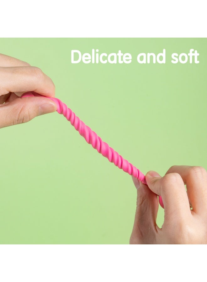 Deli EH716 Plasticine – 12 Colors, Non-Drying, Easy to Mold, Safe & Gluten-Free, Perfect for Kids’ Creative Activities - Image 4