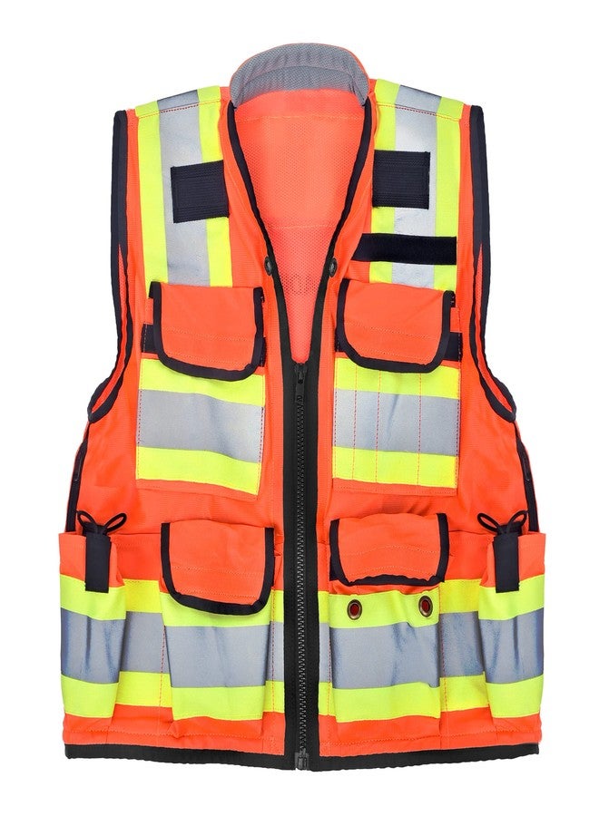 AdirPro Safety Vest Variation, Orange, M - Image 1