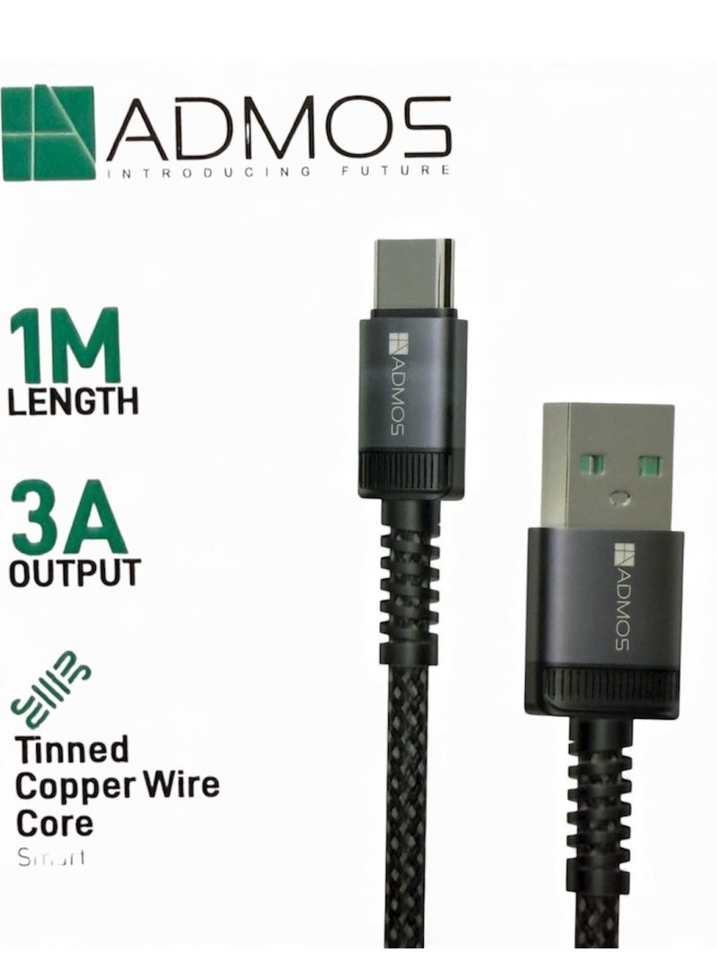 Admos High-quality ultra-fast USB to Type-C charger cable - Image 1