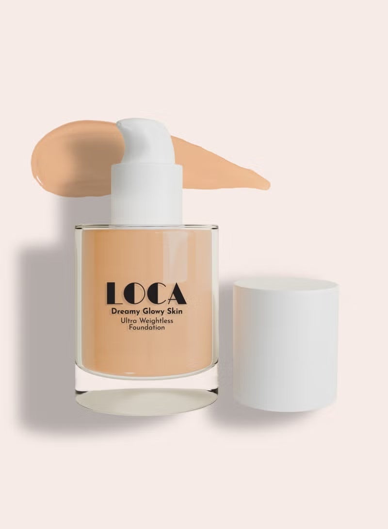 LOCA Dreamy Glowy Skin Ultra Weightless Foundation – Mocha Medium Neutral (04) - Image 1