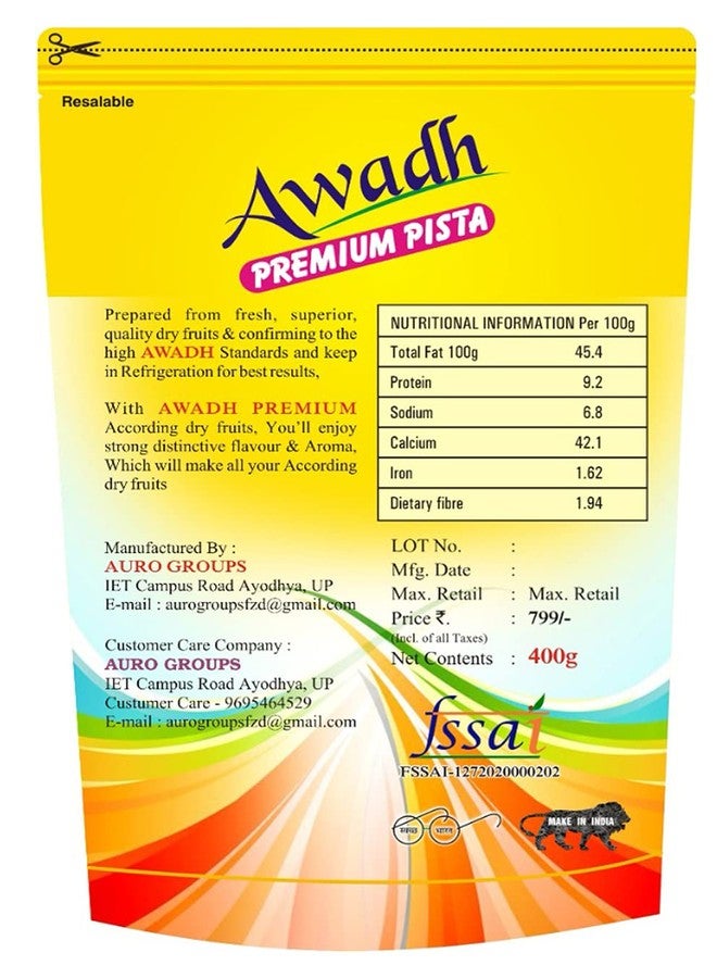Awadh- Natural Pistachios, Pista, Saboot Pista, Row Pista,Dry Fruit Pista, Meva, Peesta,Whole Pista - Image 2
