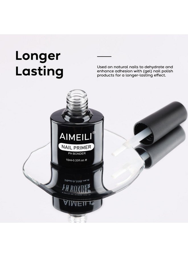 آيميلي برايمر لتحضير الأظافر سريع الجفاف، ومجفف للأظافر، وبرايمر لتركيب الأساس من جل الأشعة فوق البنفسجية لأطراف الأظافر، وبودرة أكريليك وجل بناء الأظافر - Image 3