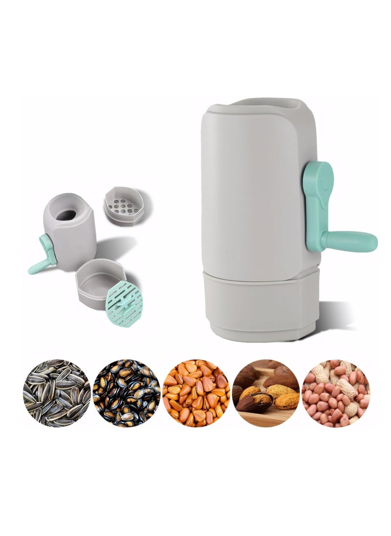 Oasisgalore - Multifunctional Peanut Sheller Clip Tool，Automatic Nut Pistachio Peeler Opener Cracker - Image 1