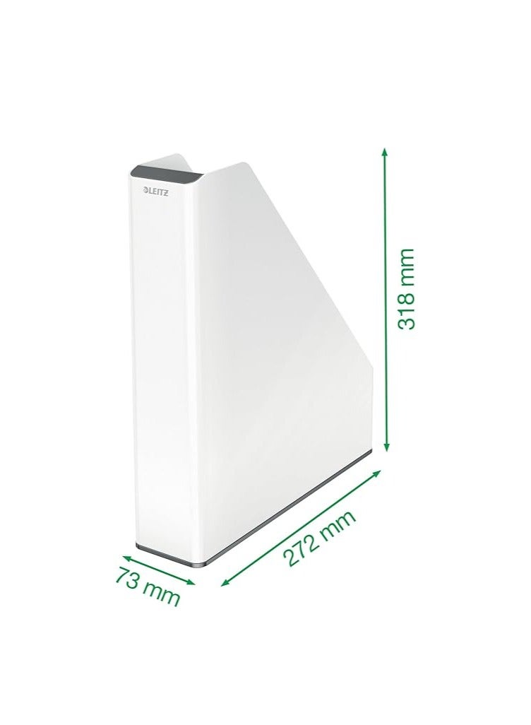 LEITZ حامل مجلات لايتز Wow Range A4 ثنائي اللون، 73 مم × 318 مم × 272 مم، أزرق 5362 - Image 4