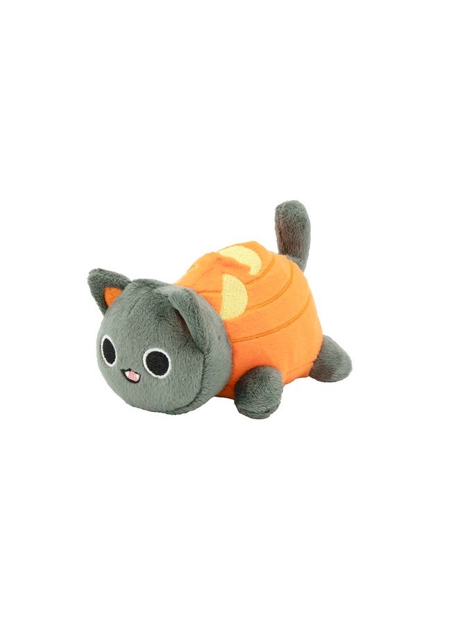 UCC Distributing Aphmau Meemeows 4” Exclusive Halloween Plush “Pumpkin Kitty” Youtube Gaming Channel  - Image 2